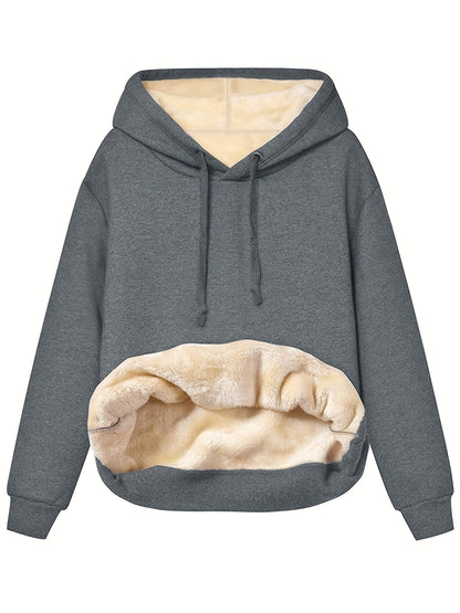 Fleecegefütterter Hoodie