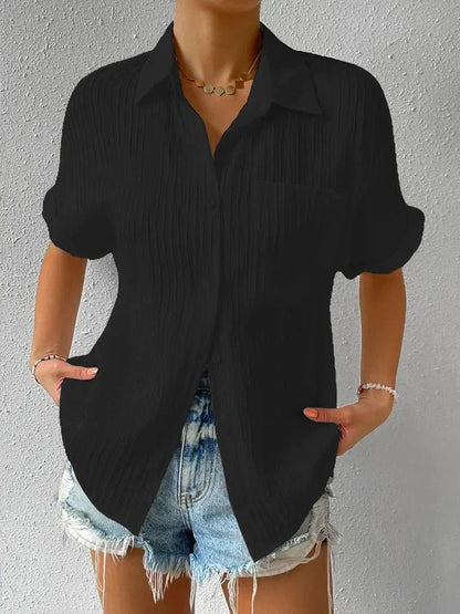 ZAHRINA I KLASSISCHE KRAGENBLUSE