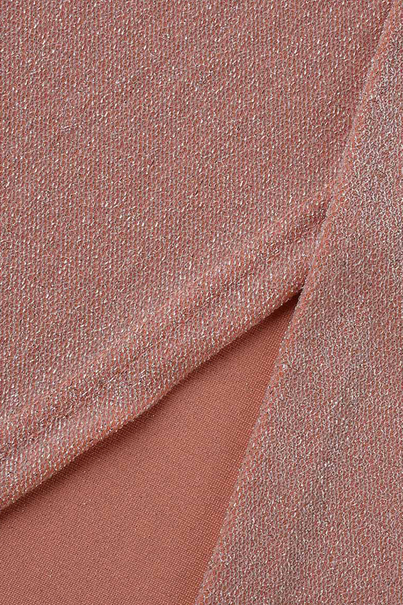 Amani - Hüfttuch mit Schlitzkragen Maxikleid