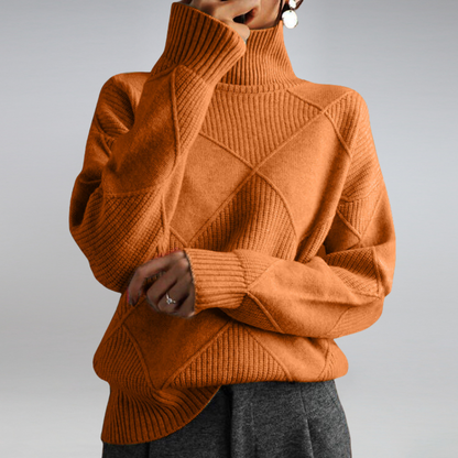 Amalia - Rollkragenpullover aus weichem Kaschmir