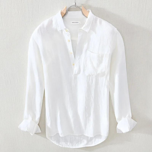 Amalfi | Leinen Popover Hemd