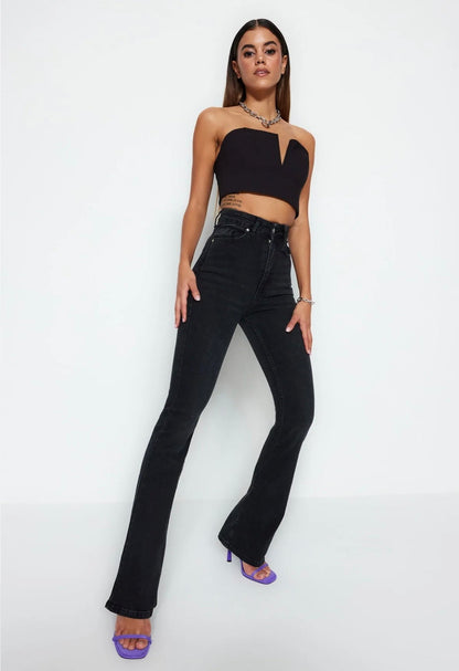 Elena – High-Waist Wide-Leg Jeans
