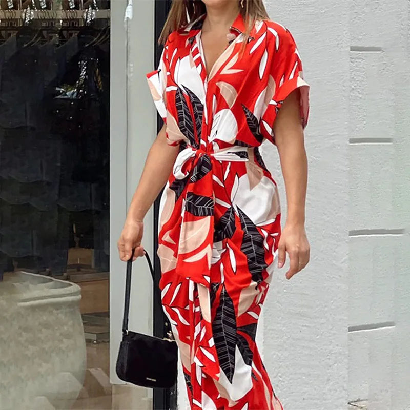 Amala – Luxuriöses Wickel-Maxikleid