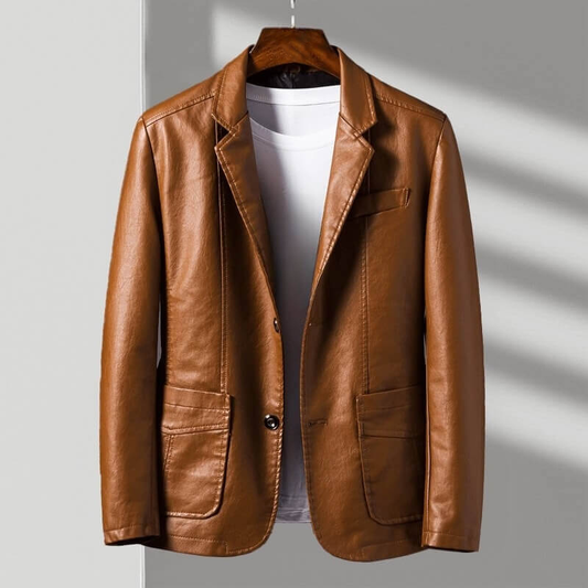 Andy | Klassische Lederjacke