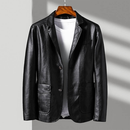 Andy | Klassische Lederjacke