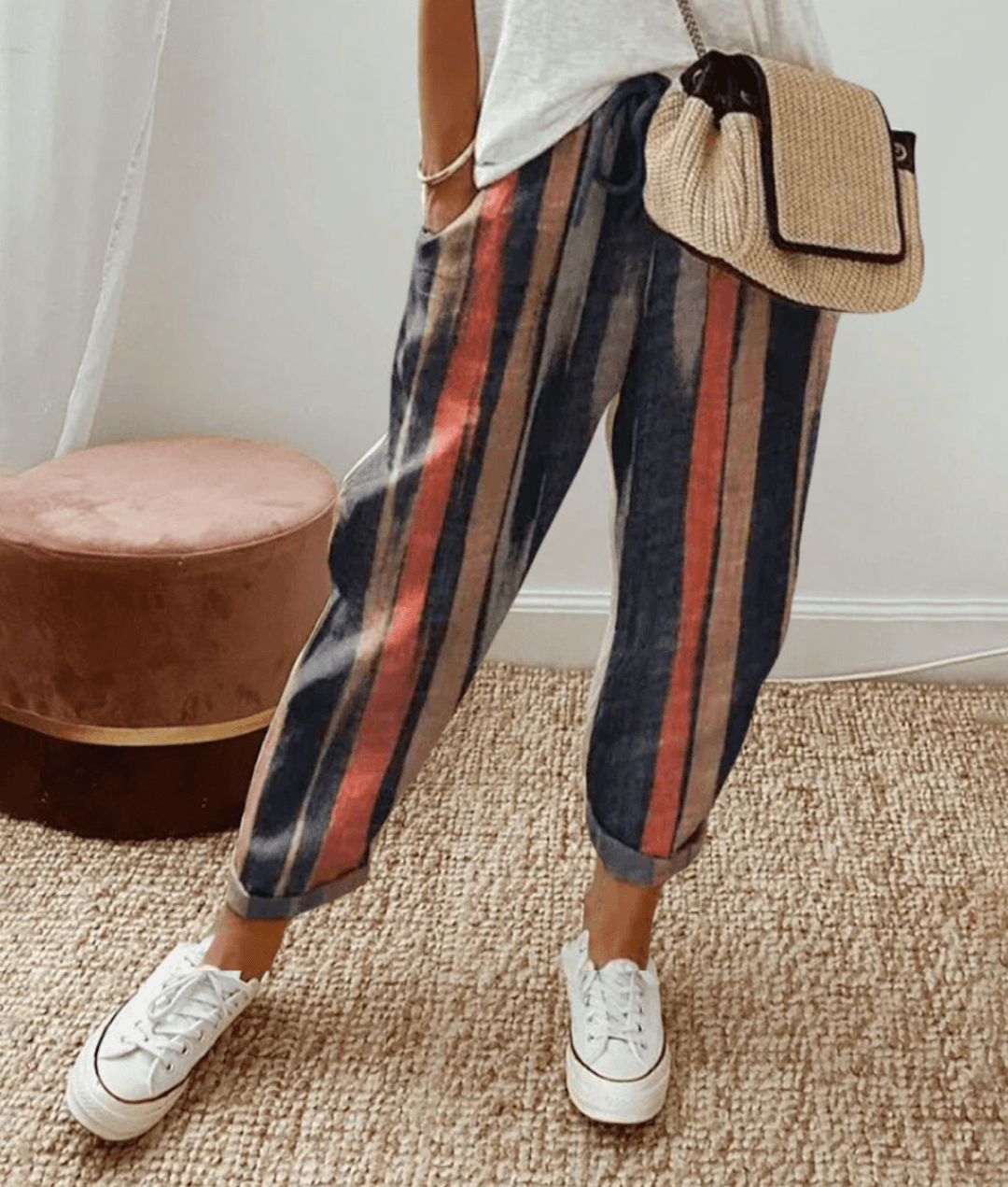Yulan | Elegante Baumwoll-Leinenhose 1+1 GRATIS