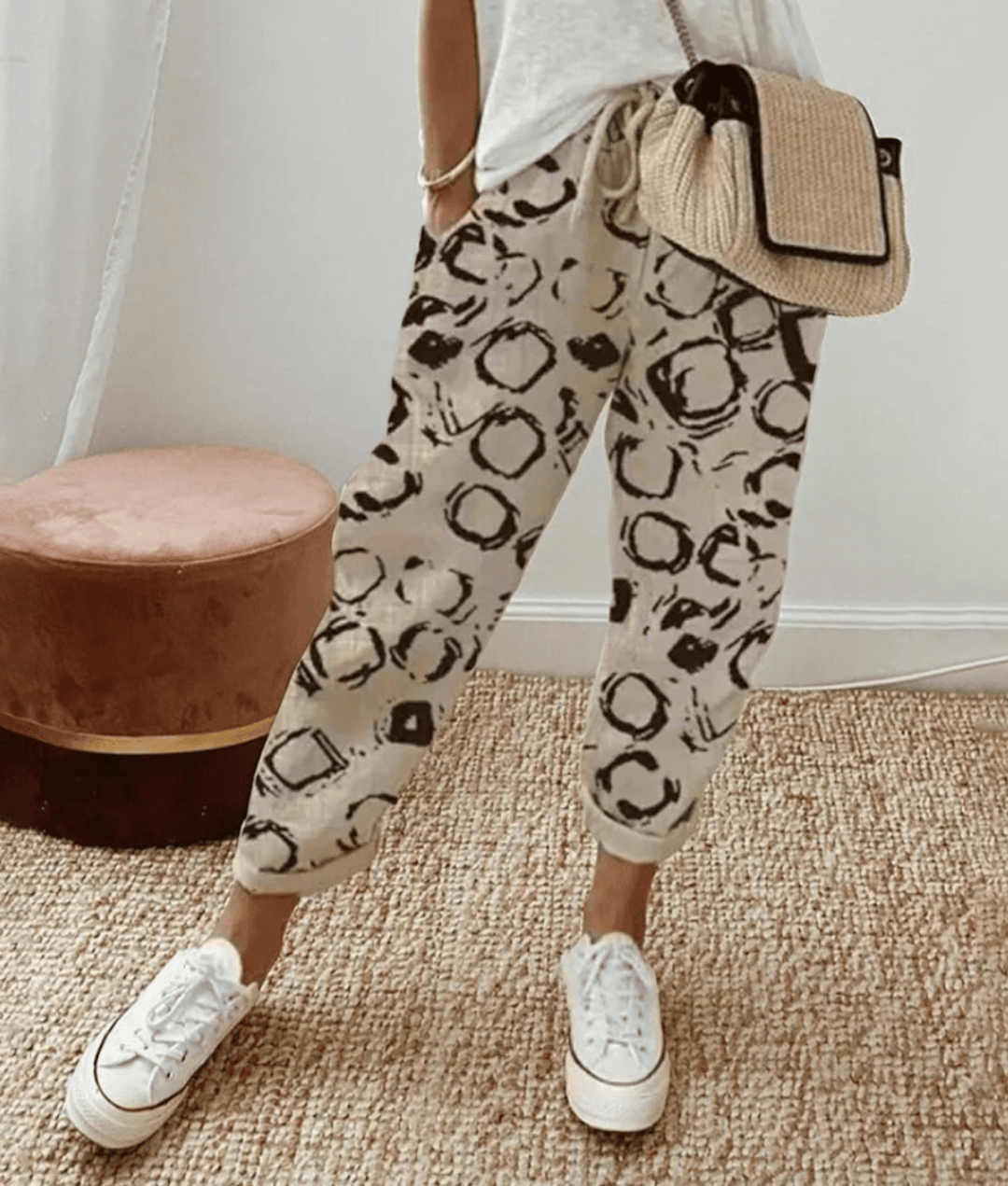 Yulan | Elegante Baumwoll-Leinenhose 1+1 GRATIS