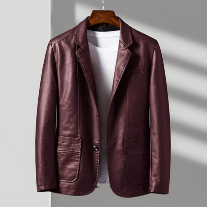 Andy | Klassische Lederjacke