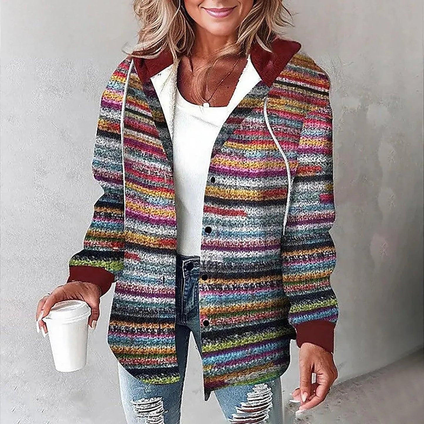 Martinas Warme Jacke für den Herbst