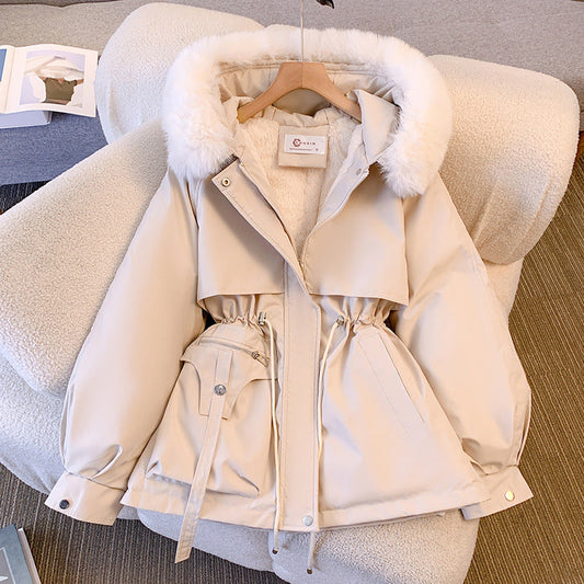 Eleganter Wintermantel mit Fell
