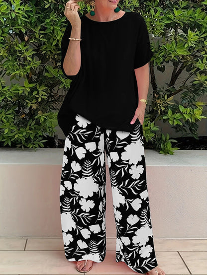 Bonnie™  Blumen Hose + GRATIS T- Shirt