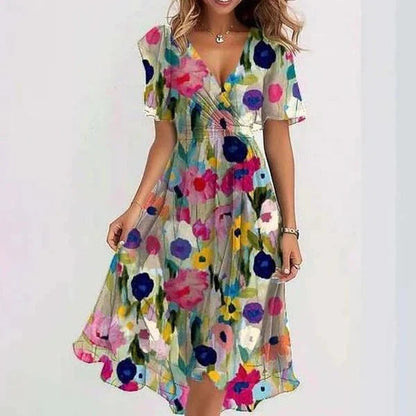 Arli – Mühelos Elegantes Chiffon-Kleid