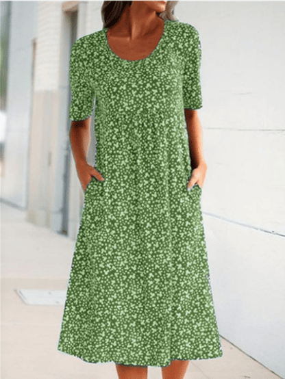 Fenri I Retro-Blumenkleid