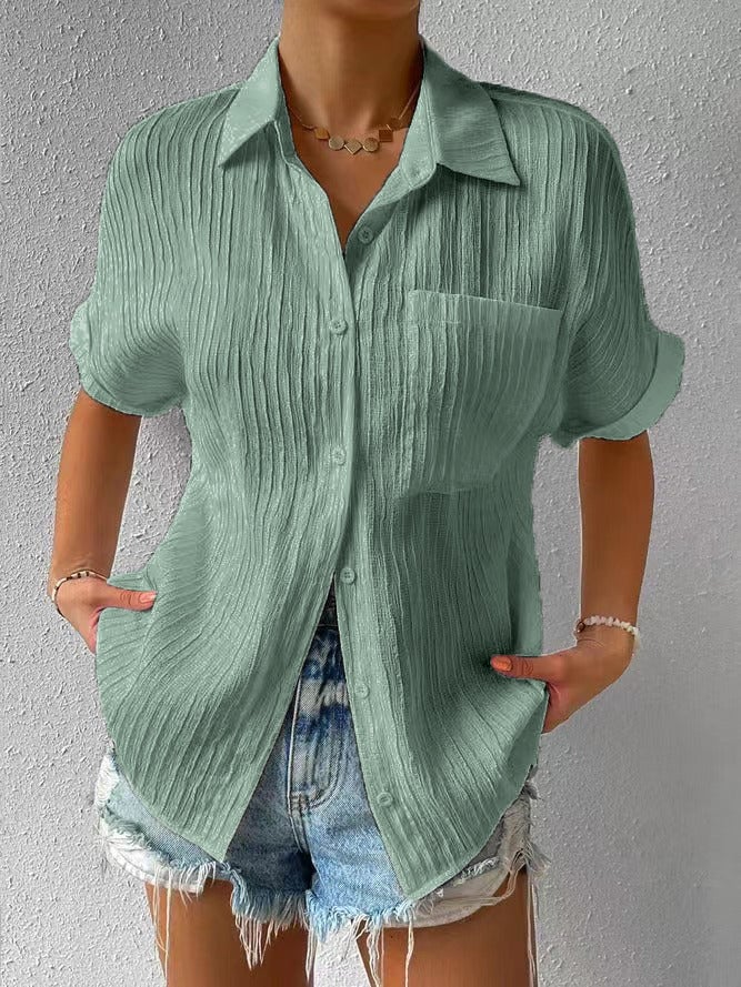 ZAHRINA I KLASSISCHE KRAGENBLUSE