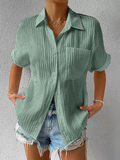ZAHRINA I KLASSISCHE KRAGENBLUSE