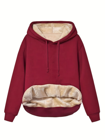 Fleecegefütterter Hoodie