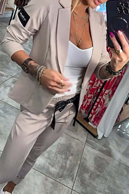 Zweiteiliges Set – Jacke & Elastische Hose