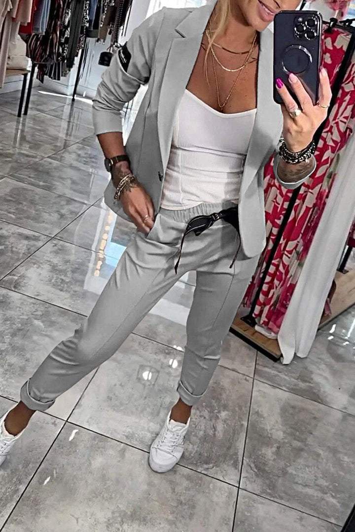 Zweiteiliges Set – Jacke & Elastische Hose