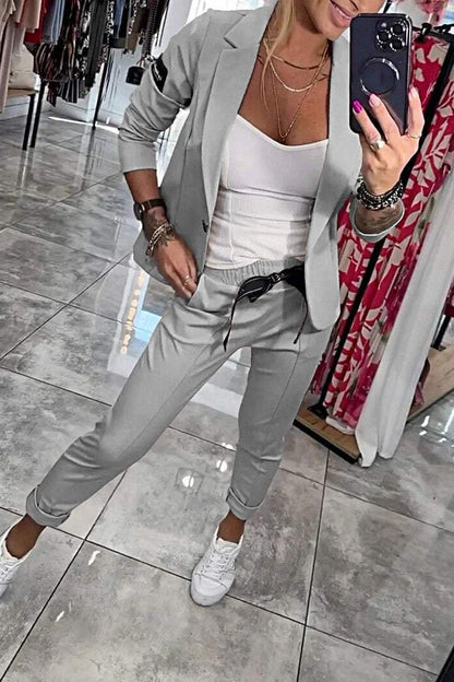 Zweiteiliges Set – Jacke & Elastische Hose