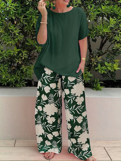 Bonnie™  Blumen Hose + GRATIS T- Shirt