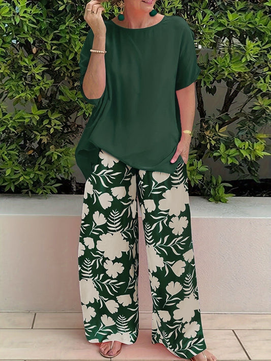 Bonnie™  Blumen Hose + GRATIS T- Shirt