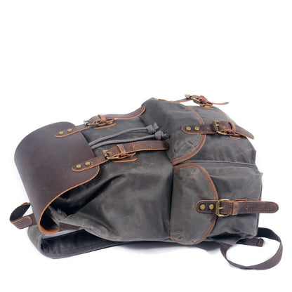 Leinenleder-Rucksack | SALZBURG