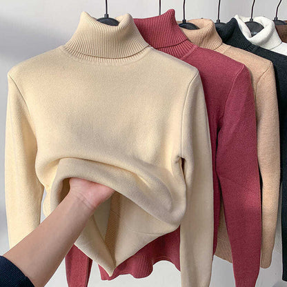 Winterfleece-Hemd mit dicker Strickhose