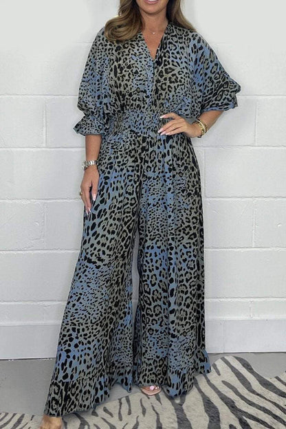 Trodl I Jumpsuit mit Leopardenprint