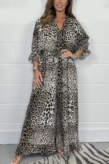Trodl I Jumpsuit mit Leopardenprint