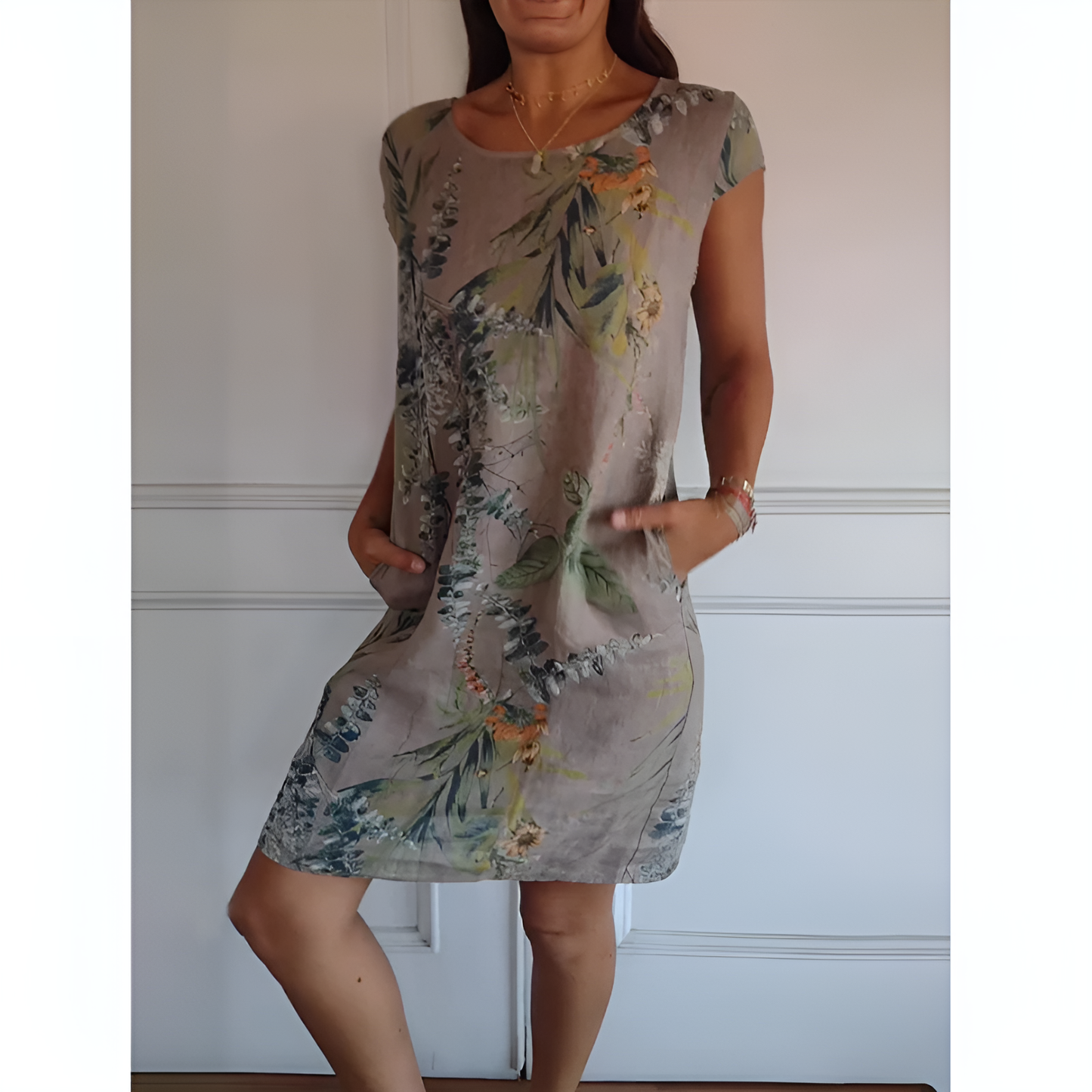 Felas I Lässige Bedruckte Kleid