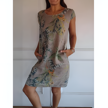 Felas I Lässige Bedruckte Kleid